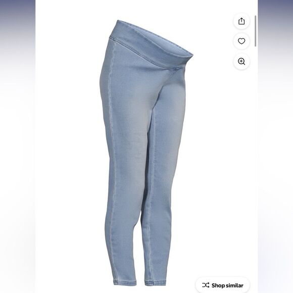 Women's Light Blue Jeans XL Destination Maternity - Picture 1 of 2